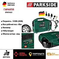 Автомобильный безмасляный компрессор Parkside PKZ 180 C5, оригинальный автокомпрессор парксайд