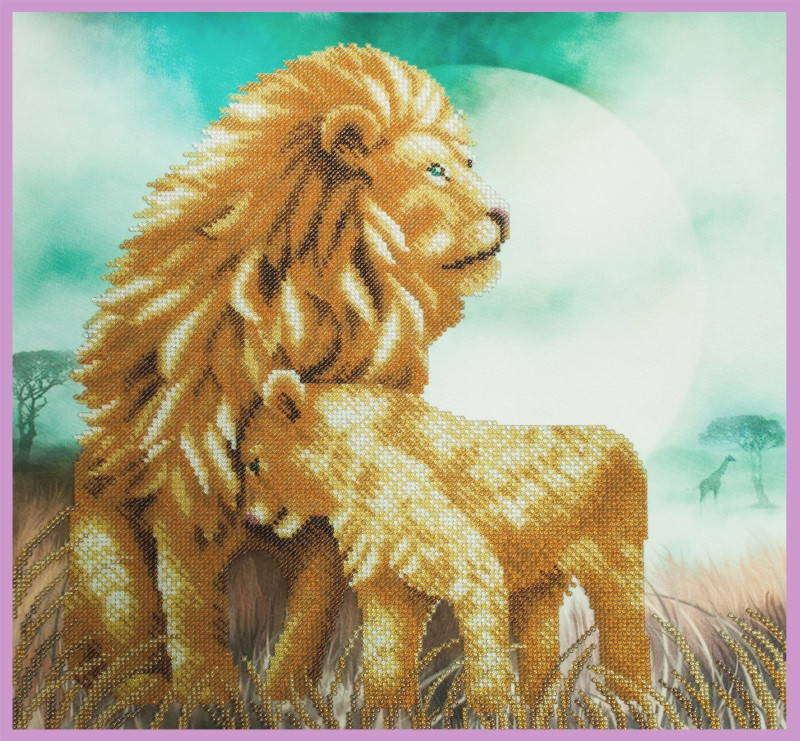 Набір під вишивку бісером Леви P-343, фото 1