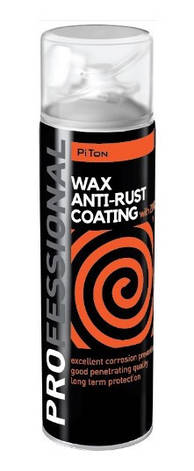 Мовіль автоконсервант з цинком PiTon Pro Wax Anti-Rust with Zinc 500мл, фото 1