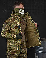 Куртка армейская мультикам весна, военная куртка мультикам всесезонная, штурмовая куртка мультикам ln259