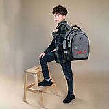 Рюкзак шкільний Kite Education Naruto 38x28x16 см ,18 л сірий (NR24-700M), фото 11