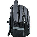 Рюкзак шкільний Kite Education Naruto 38x28x16 см ,18 л сірий (NR24-700M), фото 8