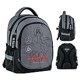 Рюкзак шкільний Kite Education Naruto 38x28x16 см ,18 л сірий (NR24-700M), фото 4