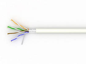 Кабель звита пара КПВЕ-ВП (100) 4х2х0,48 (F/UTP-cat.5E-SL) OK-net Одескабель 305 м