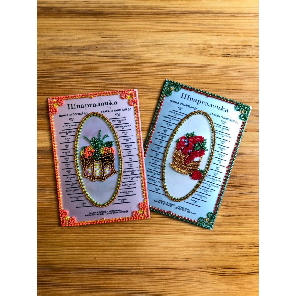 Набір для вишивання декоративної шпаргалочки 'Тортик', фото 1