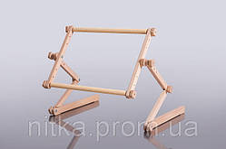 Диванно-настільний верстат для вишивання "Снігір" з гобеленовими п'яльцями 30х48 см