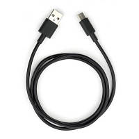 Дата кабель USB 2.0 AM to Type-C PVC 1m black Vinga (VCPDCTC1BK) p