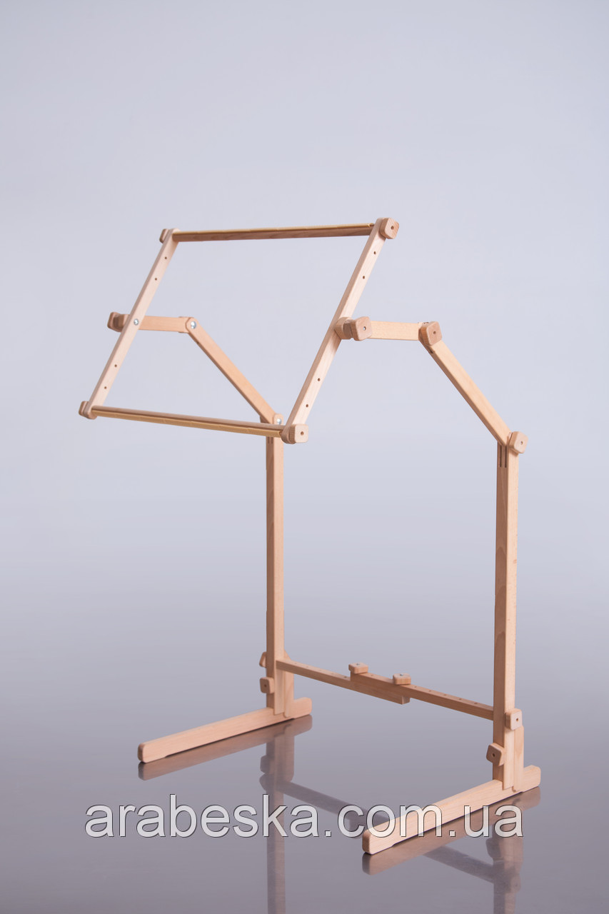 Підлоговий верстат для вишивання "Жавль" із гобеленовими п'яльцями 30х40 см, фото 1