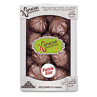 Зефир ягодный в шоколаде без сахара "Корисна кондитерська", 200 гр