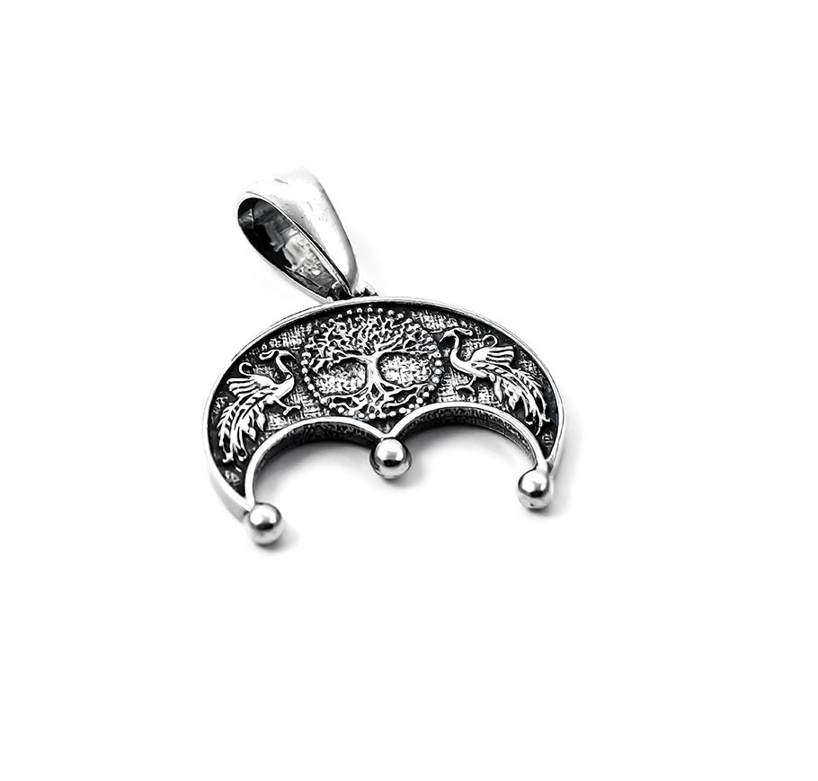 Оберіг Лунниця З Деревом життя й Алатир, фото 1