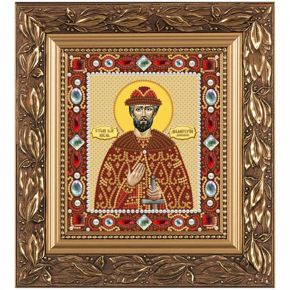 Набір для вишивання ікони "Св. Блгв. Великий Дракон Dristiv (Дмитрій) Донський'