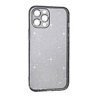 Чехол силиконовый Clear Shine на iPhone 12 Pro Max серый