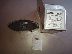 Гальмівні колодки передні на Daewoo Lanos. WVA 23324. NRD