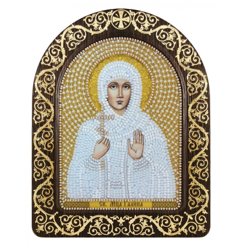 Набір для вишивки ікони в рамці-кіоті "Св. Мц. Галина Коринфська", фото 1
