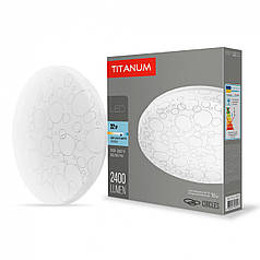 LED світильник круглий Titanum 32W 5000K Кільця TLCL-325C