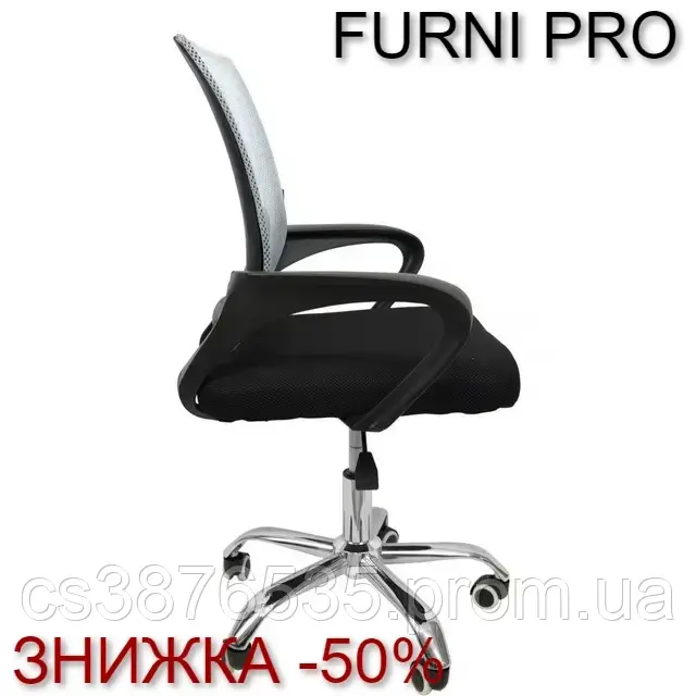 Операторское кресло черное для офис, Компьютерное кресло для пк комфортное Bonro B-619, Офисное кресло - фото 1 - id-p2120691360