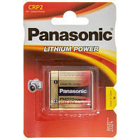 Батарейка Panasonic CR P2 * 1 LITHIUM (CR-P2L/1BP) p