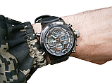 Годинник наручний чоловічий AMST 3003AC All Black чорний, фото 2