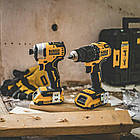 Набір з двох інструментів безщіткових DeWALT DCK2062D2T, фото 3