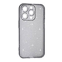 Чехол силиконовый Clear Shine на iPhone 13 Pro Max серый