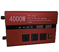 Преобразователь напряжения инвертор Power Inverter 4000W 001 12V-220V модифицированный синус