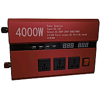 Преобразователь напряжения 4000W 001 12V-220V Инвертор Power Inverter модифицированный синус