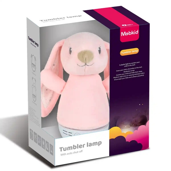 Ночник дитячий Кролик 16см Night Light My Calm Doll, фото 1