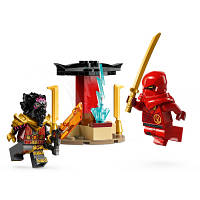 Конструктор LEGO Ninjago Автомобильная и байковая битва Кая и Раса 103 деталей (71789) e