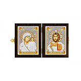 Набір для вишивання ікон у рамці-складні 'Богородиця Казанська та Крістіан Спасіж', фото 2