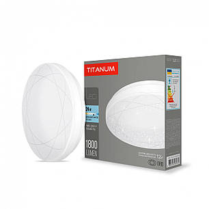 LED світильник круглий Titanum 24W 5000K Орбіта TLCL-245OR, фото 1
