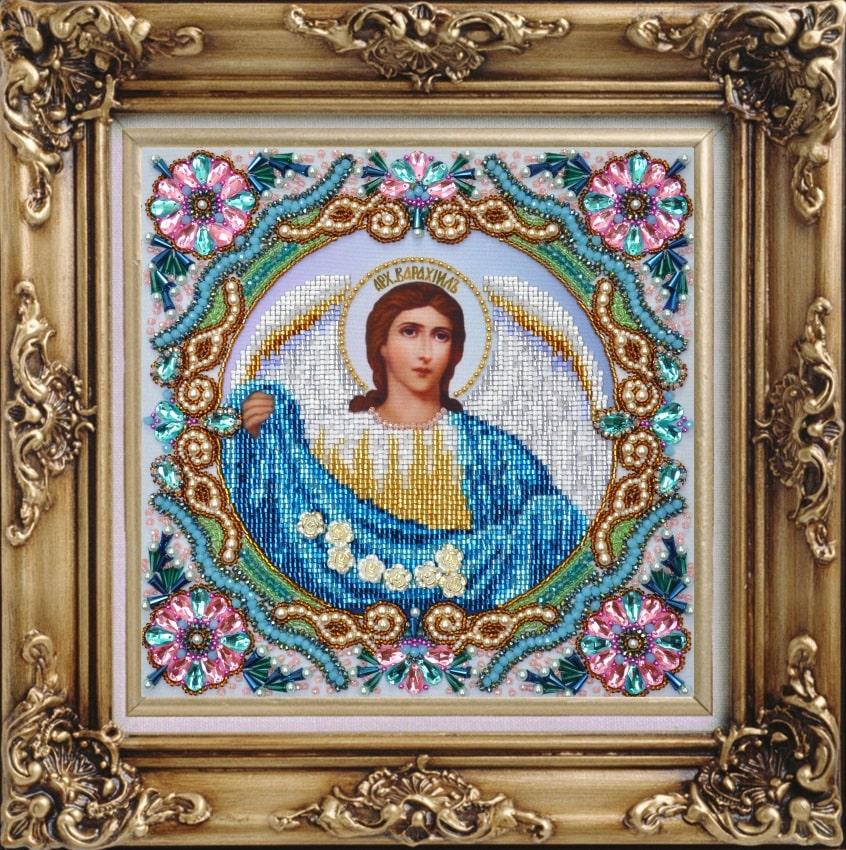 Набір під вишивку бісером  Архангел Варахиїл P-399, фото 1