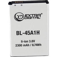 Акумуляторна батарея Extradigital LG K10 (BL-45A1H) 2300 mAh (BML6430) h