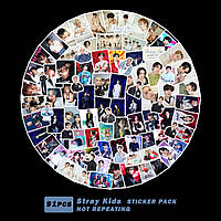 Наклейки Stray Kids - Perfect Day with SKZ 91 шт к поп k pop картки стрейкідс стрей кідс ломо карти наліпки