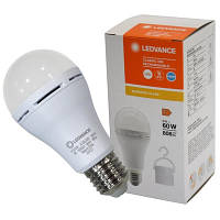 Лампочка LEDVANCE акумуляторна A60 8W 806Lm 6500К E27 (4099854102431) p