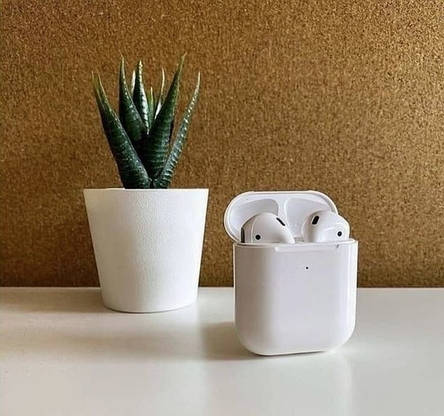 Навушники AirPods 2 Bluetooth Аірподс 2 Сумісність з iOS та Android, фото 1