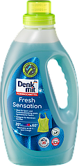 Denkmit Fresh Sensation гель для прання синтетичних тканин (мембрани) 1,5 л (35 прань)