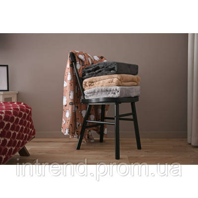 Плед Ardesto Flannel темно-серый, 160х200 см (ART0210SB) p - фото 3 - id-p2120596753