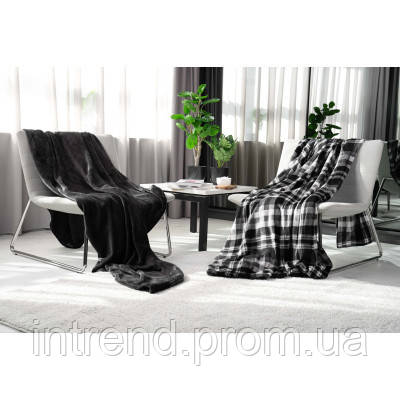 Плед Ardesto Flannel темно-серый, 160х200 см (ART0210SB) p - фото 8 - id-p2120596753