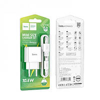 СЗУ Home Charger | 10.5W | QC3.0 | USB C Cable (1m) Hoco C106A White