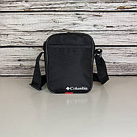 Барсетка Columbia / Мужская спортивная сумка через плечо Коламбия / Сумка Columbia черного цвета