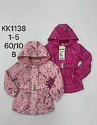 Куртки на дівчаток гуртом, S&D, 1-5 рр. арт. KK-1138
