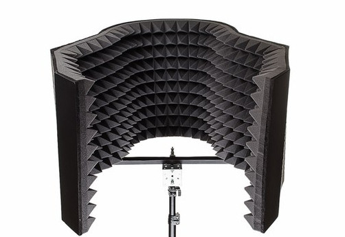 Акустичний екран для мікрофону Ecosound XL 85 100х85 см Чорний