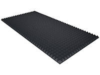 Акустический поролон Ecosound пирамида 50 200х100 см Черный графит