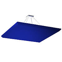 Акустична підвісна звуковбирна панель Ecosound Quadro Blue 55 100х100 см Синій