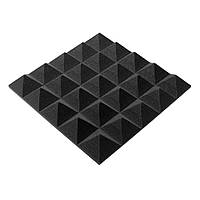 Панель из акустического поролона пирамида Ecosound Pyramid Gain Black 50 45х45 см Черный графит