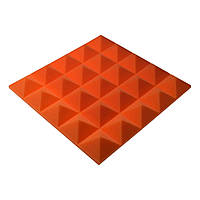 Панель из акустического поролона пирамида Ecosound Pyramid Gain Orange 50 45х45 см Оранжевый