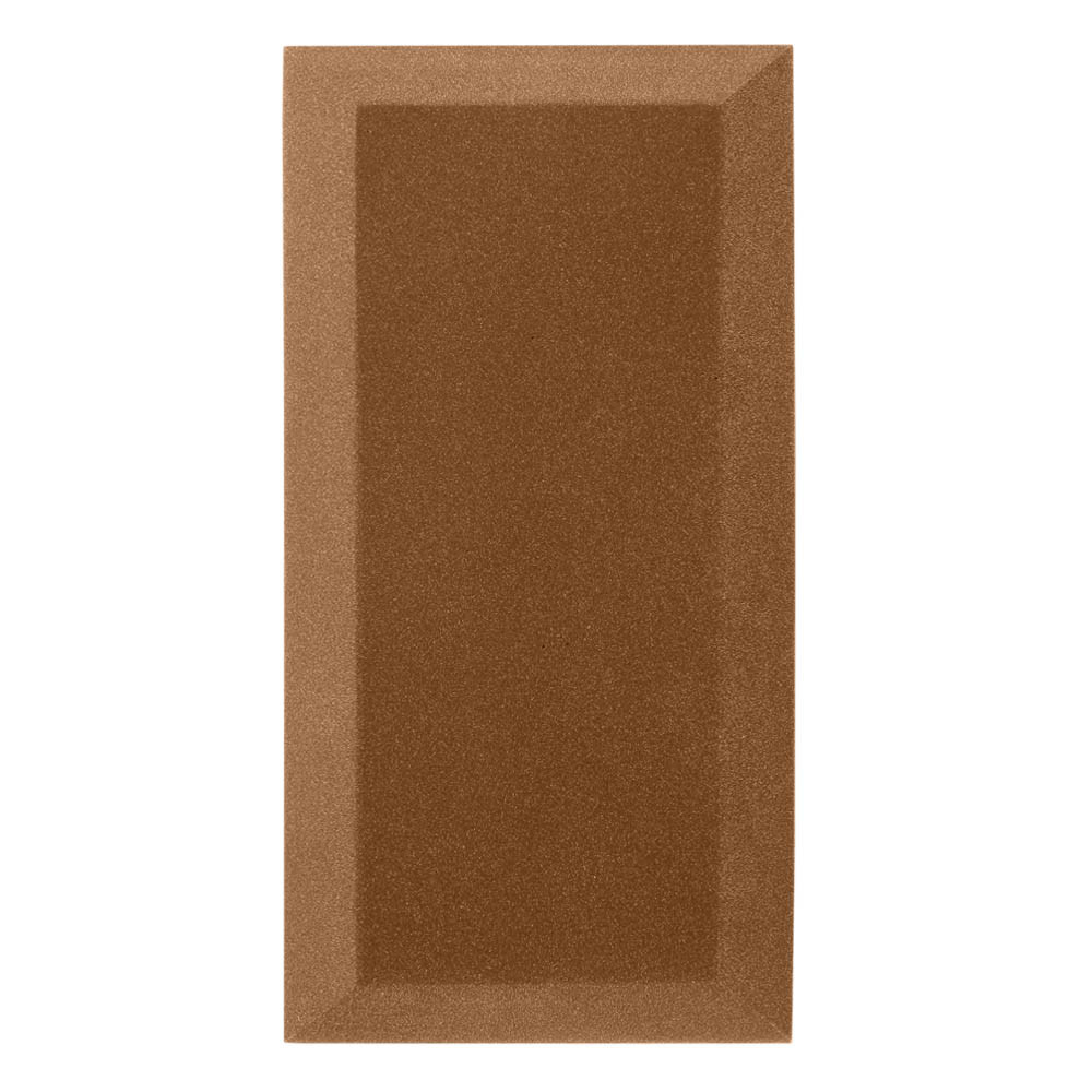 Оксамитова акустична панель з акустичного поролону Ecosound Velvet Brown 50 50х25 см Коричневий
