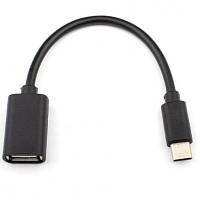 Дата кабель OTG USB 2.0 AF to Type-C 0.1m Atcom (14716) p