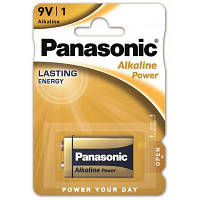 Батарейка Panasonic Крона 6LR61 Alkaline Power * 1 (6LR61REB/1BP) p