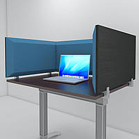 Настільна акустична ширма для офісних столів та кол центрів Ecosound Ecosound Desktop Acoustic Screen Color U Type
